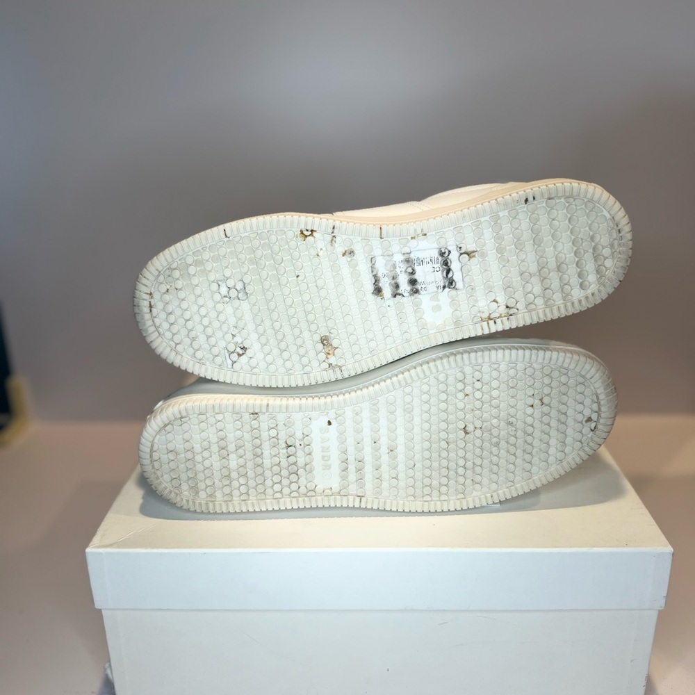 Magic White Lace Up Low Top Sneakers - Picture 10 of 10